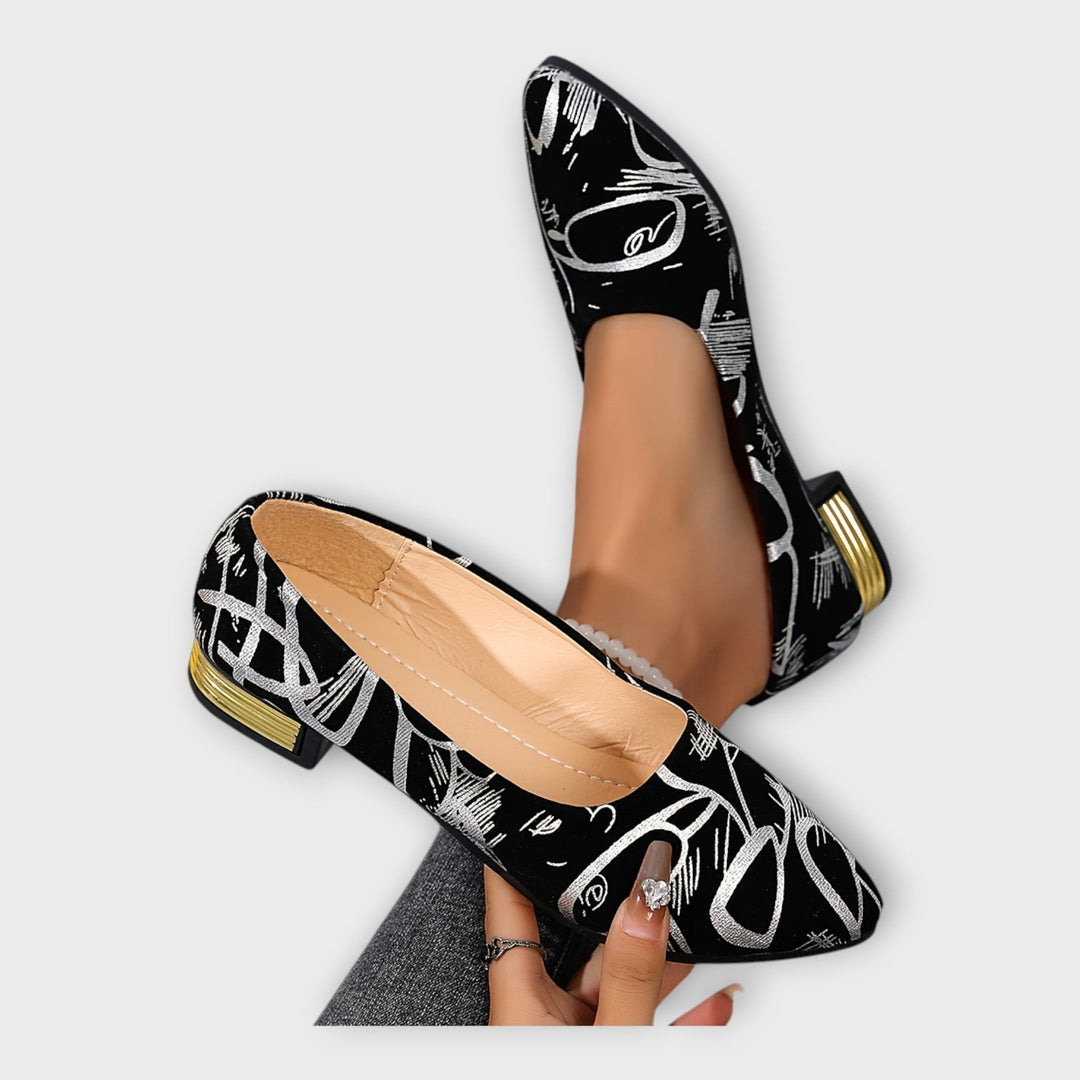 Elegant Ballerinas with Sophisticated Details