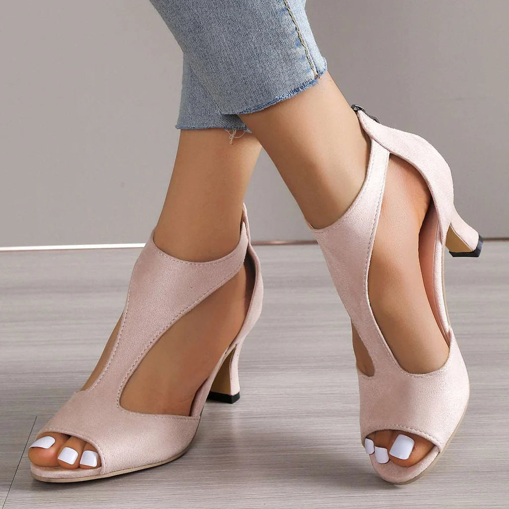 Chic Women's Heeled Sandals