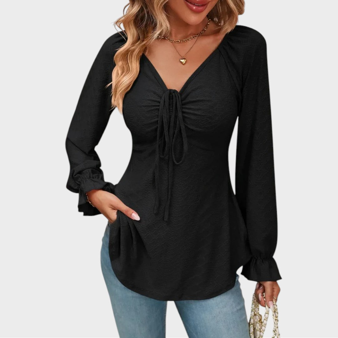 Melina | Blouse with Lace Detail