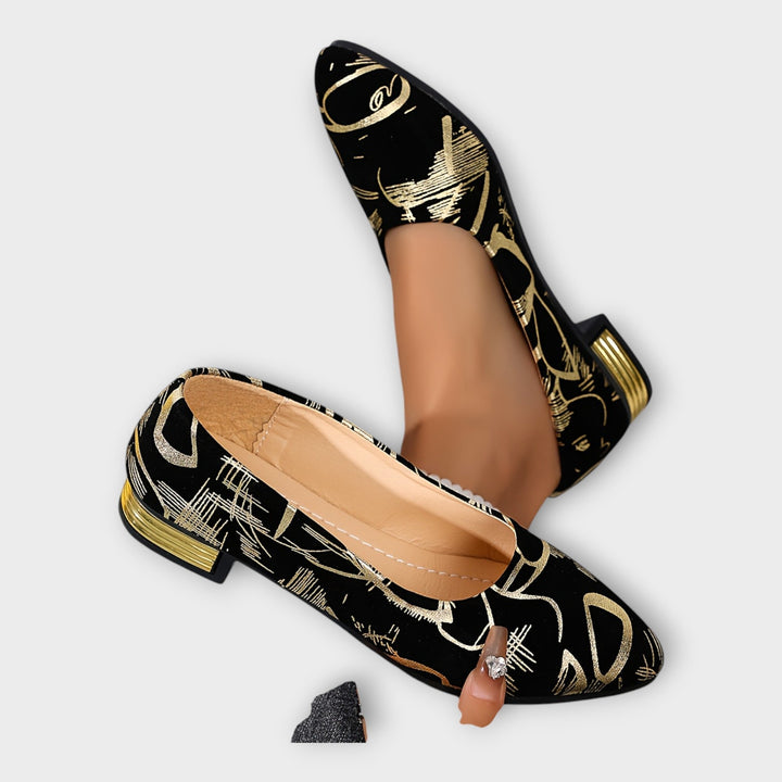 Elegant Ballerinas with Sophisticated Details