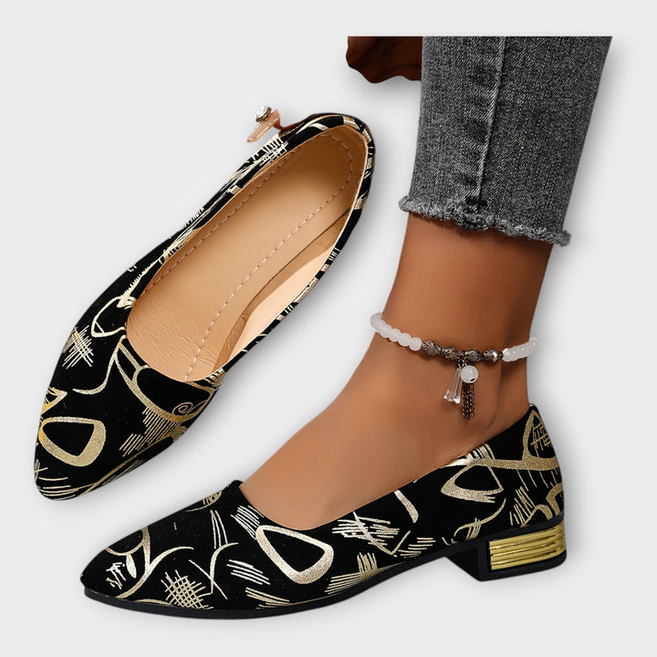 Elegant Ballerinas with Sophisticated Details
