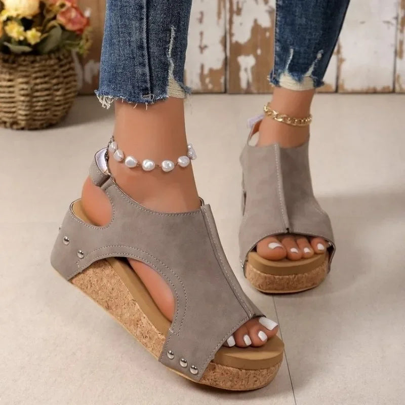 Trendy Women's Wedge Sandals