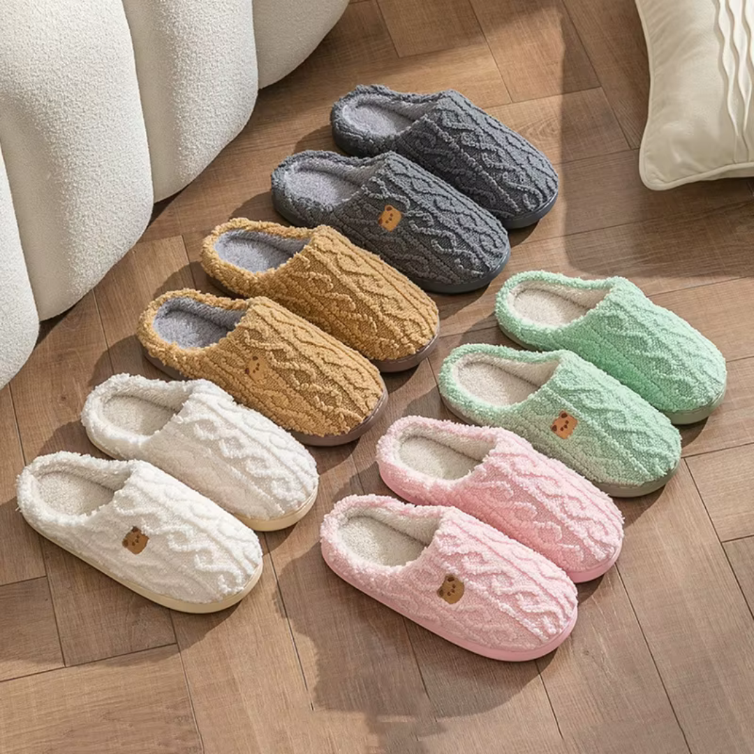 Cozy Fleece Slippers for Women