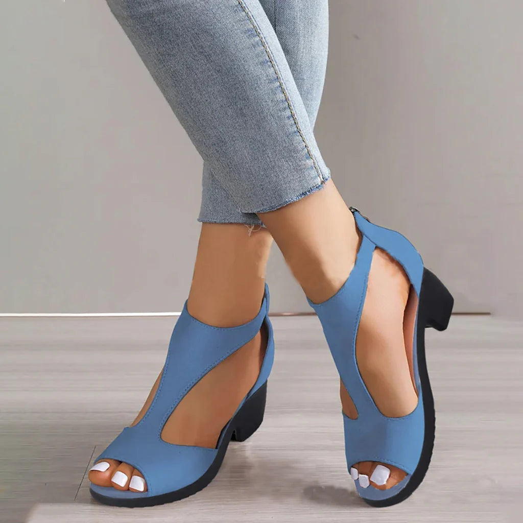 Chic Women's Heeled Sandals