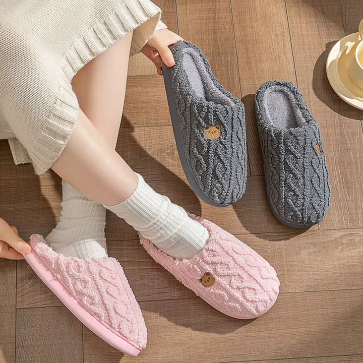 Cozy Fleece Slippers for Women
