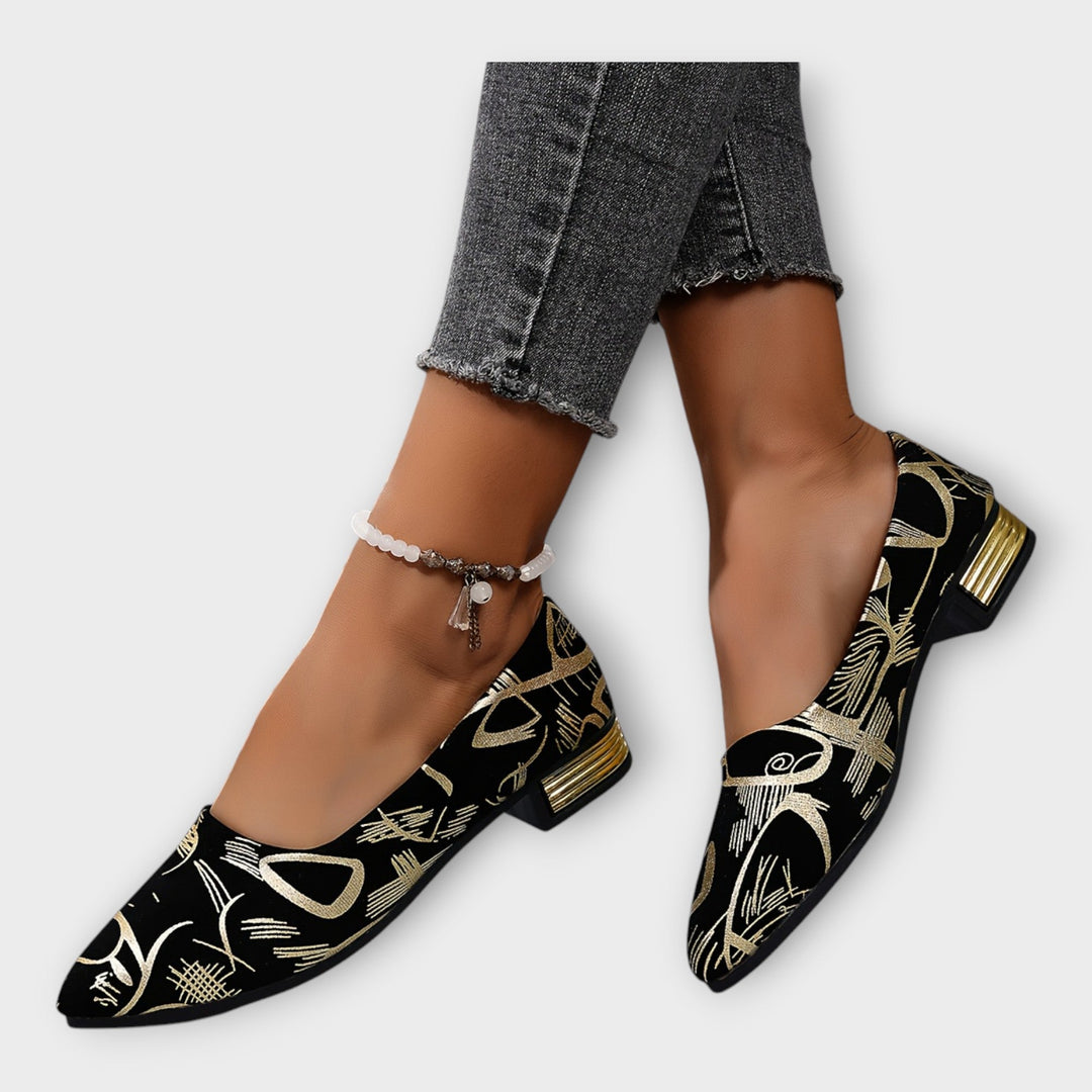 Elegant Ballerinas with Sophisticated Details