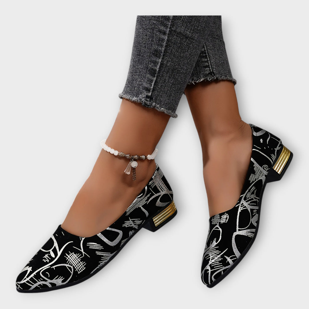 Elegant Ballerinas with Sophisticated Details