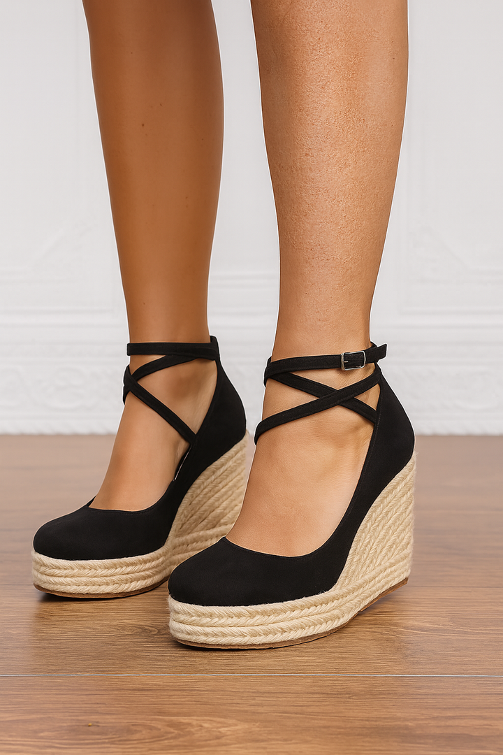 Cozy Strappy Flat Sandals