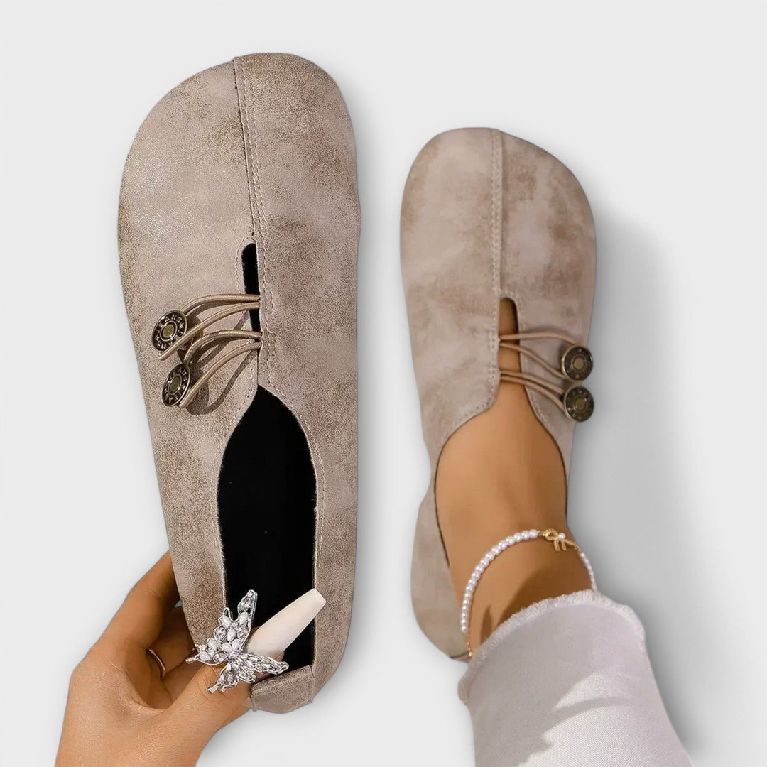 Leather Ballerina