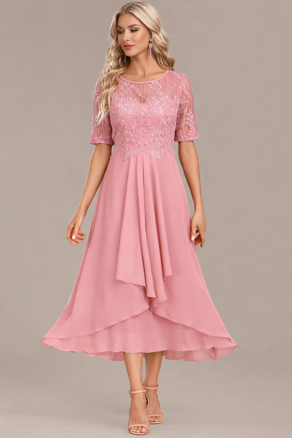 Sophie™ | Midnight Lace Occasion Dress