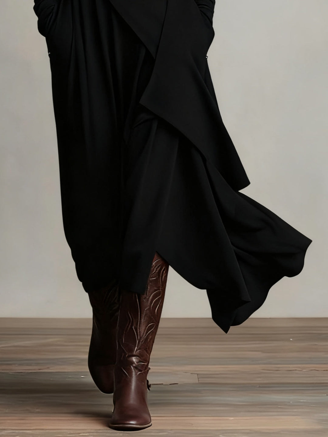 Elara™ | Sculpted Flow Maxi Dress