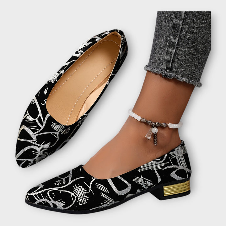 Elegant Ballerinas with Sophisticated Details
