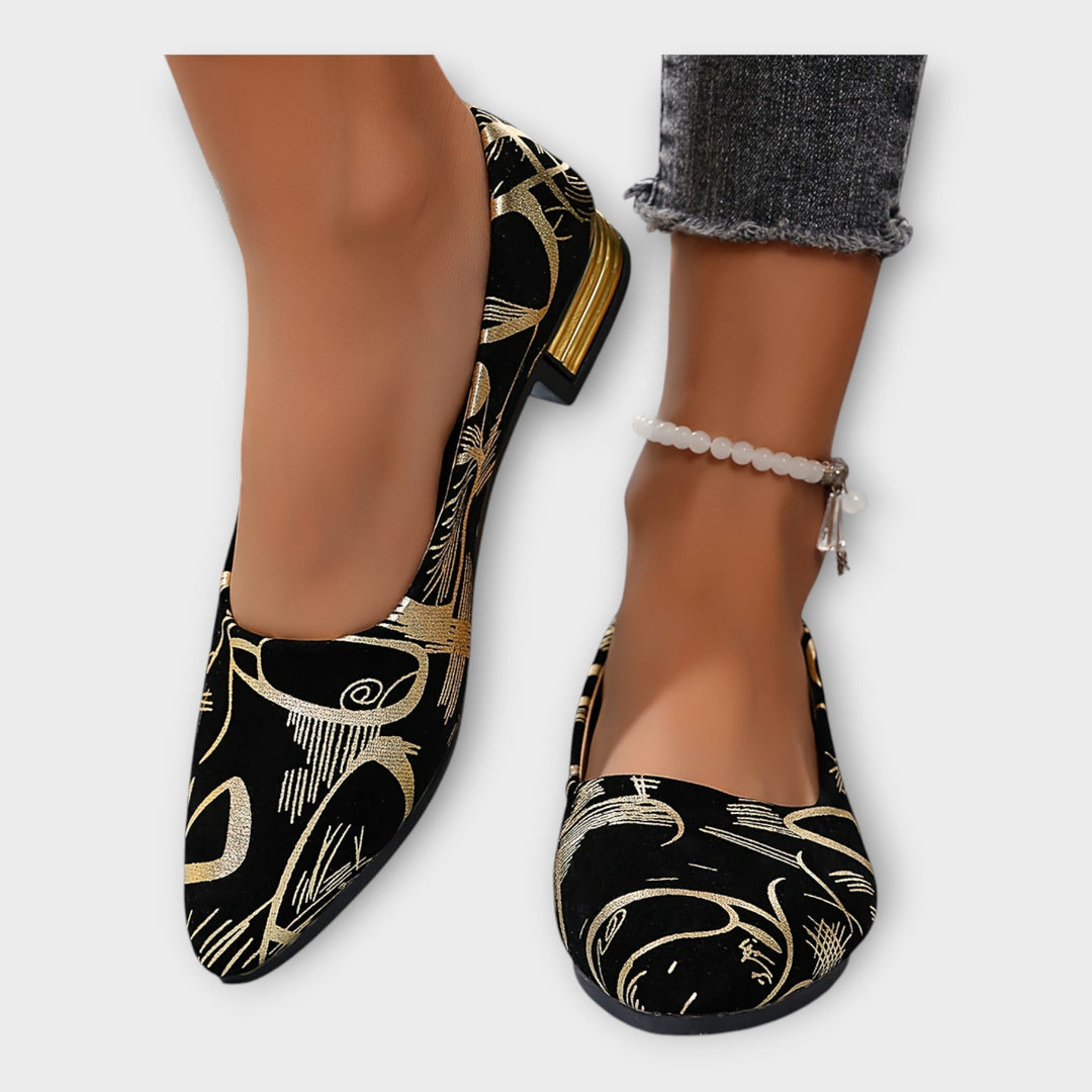 Elegant Ballerinas with Sophisticated Details