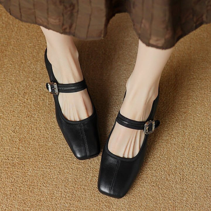 Nora™ | Elegant Strap Heels
