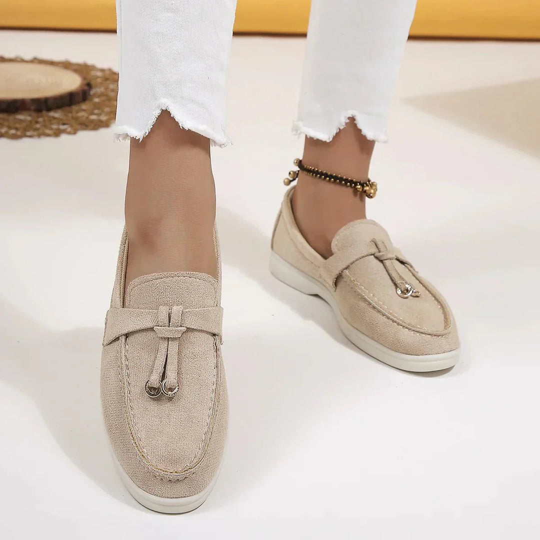 Slip-On Loafers | Textured Microsuede | Everyday Comfort Sole