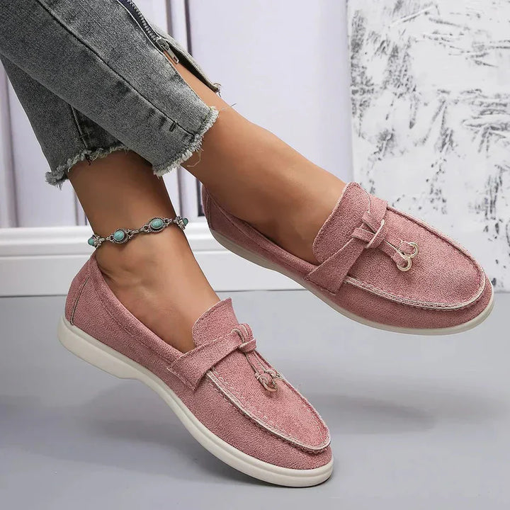 Slip-On Loafers | Textured Microsuede | Everyday Comfort Sole