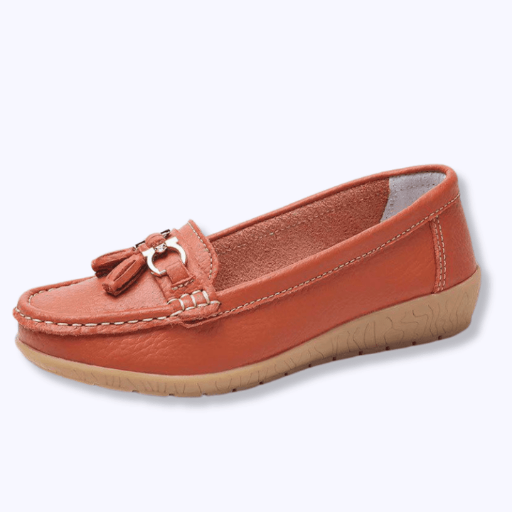 Orthopaedic Tassel Loafers | Cushioned Slip-On Flats for All-Day Comfort