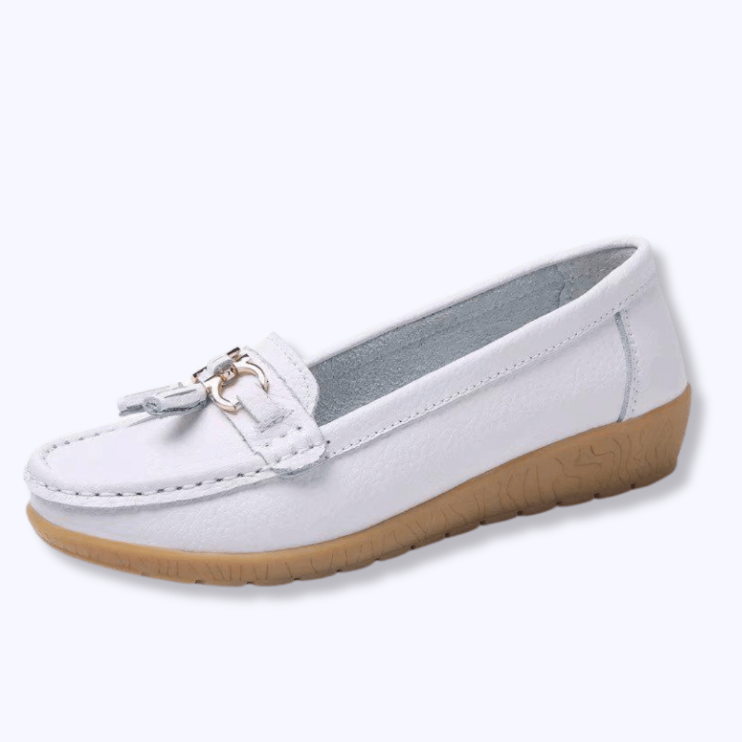 Orthopaedic Tassel Loafers | Cushioned Slip-On Flats for All-Day Comfort