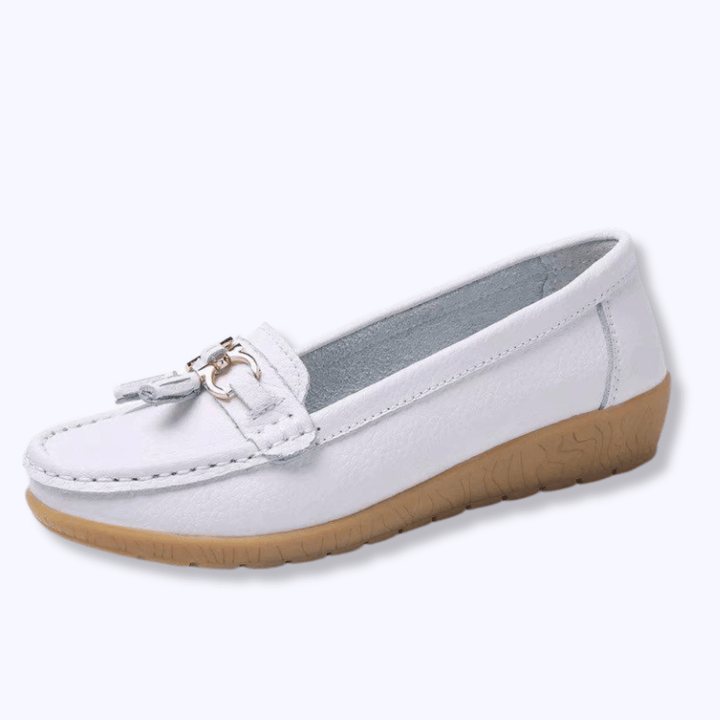 Orthopaedic Tassel Loafers | Cushioned Slip-On Flats for All-Day Comfort